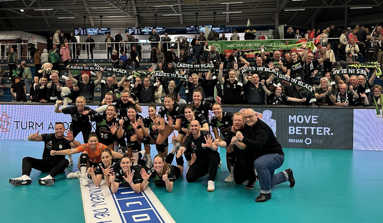 NRW-Derby spektakulär mit 3:1 Sieg Aachens - Foto:  LiB Aachen// Lindner