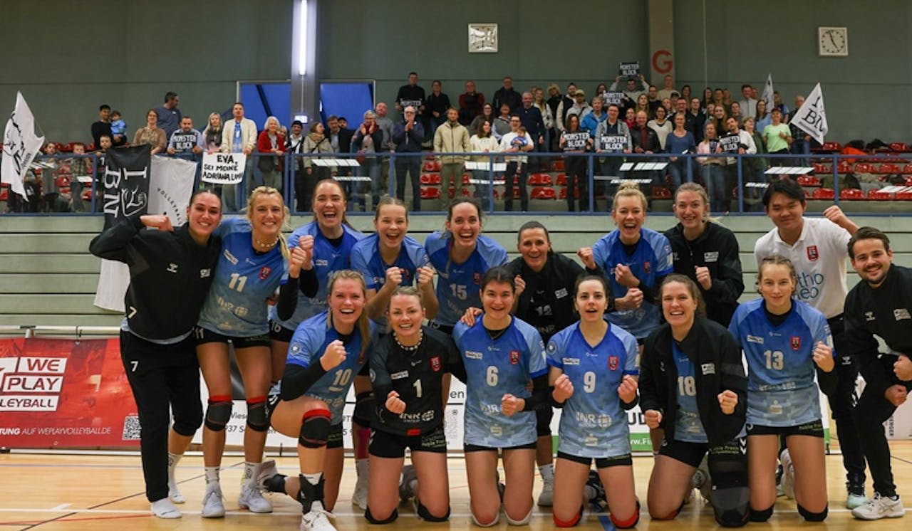 #bizepsvolleys siegen 3:1 vs. Cloppenburg - Foto:  Detlef Gottwald