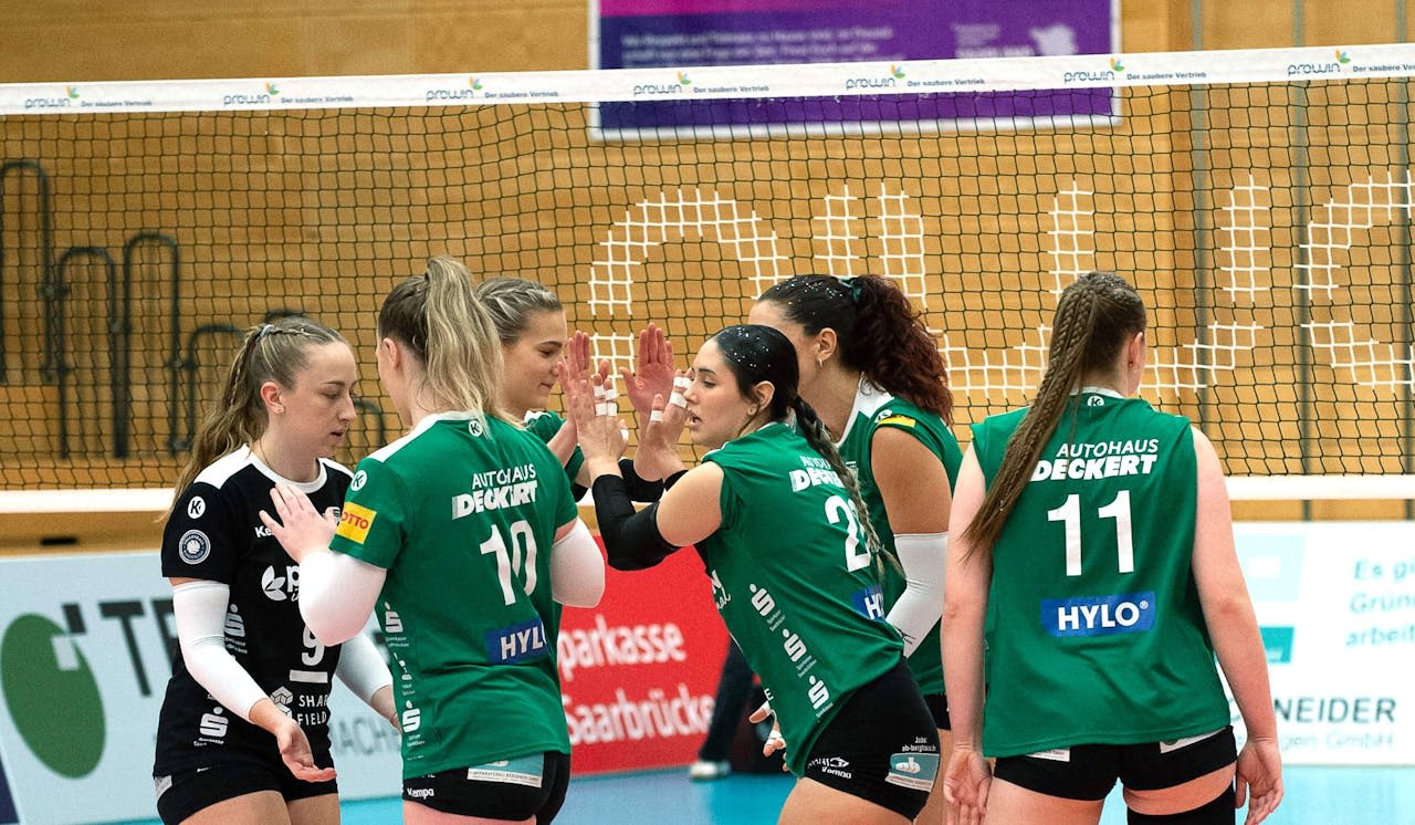 Volleyball-Krimi in Saarbrücken - Foto:  Georg Kunz