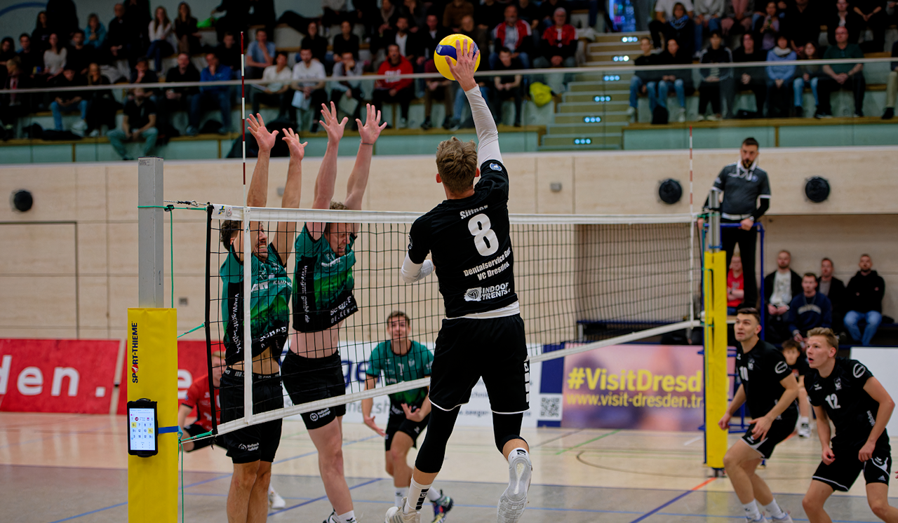 Dresden unterliegt Bühl mit 0:3 - Foto:  VC Dresden / Frank Kleinert