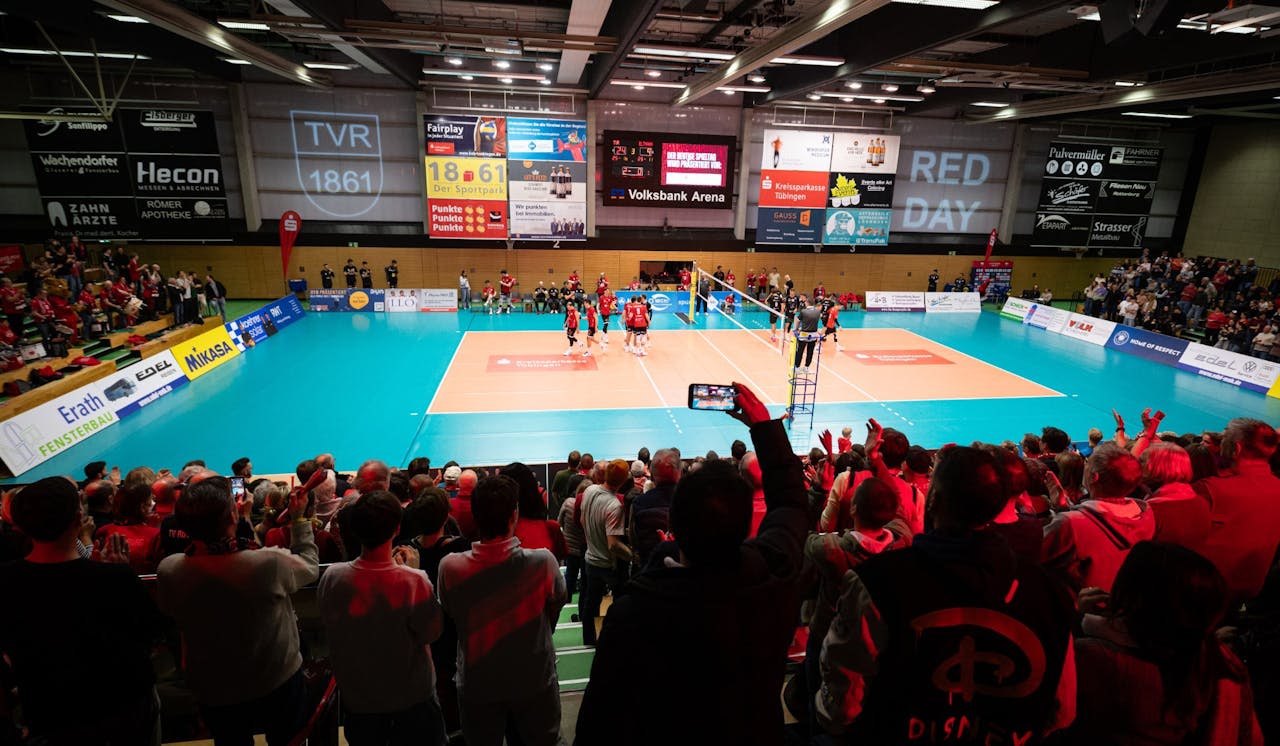 TV Rottenburg fegt Eltmann mit 3:0 aus der - Foto:  Markus Ulmer