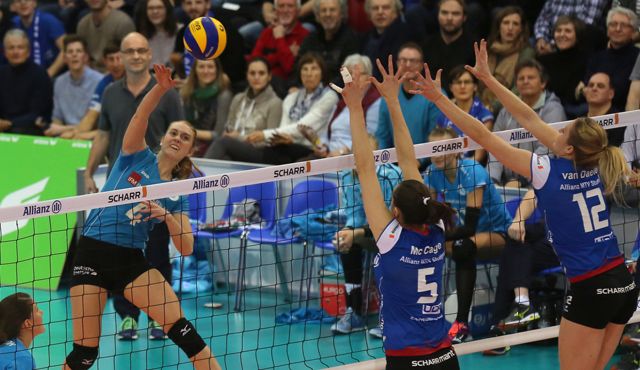 VCW vor schwerem Auswärtsspiel in Stuttgart Foto: Detlef Gottwlad VCW vor schwerem Auswärtsspiel in Stuttgart - Foto: Detlef Gottwlad