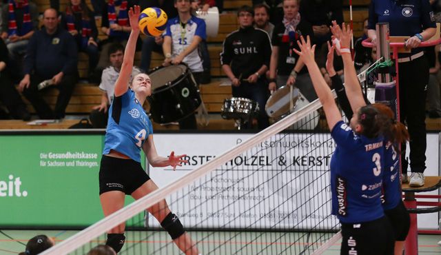 Souverän in Suhl: VCW schlägt VolleyStars Thüringen mit 3:0 Foto: Detlef Gottwald Souverän in Suhl: VCW schlägt VolleyStars Thüringen mit 3:0 - Foto: Detlef Gottwald