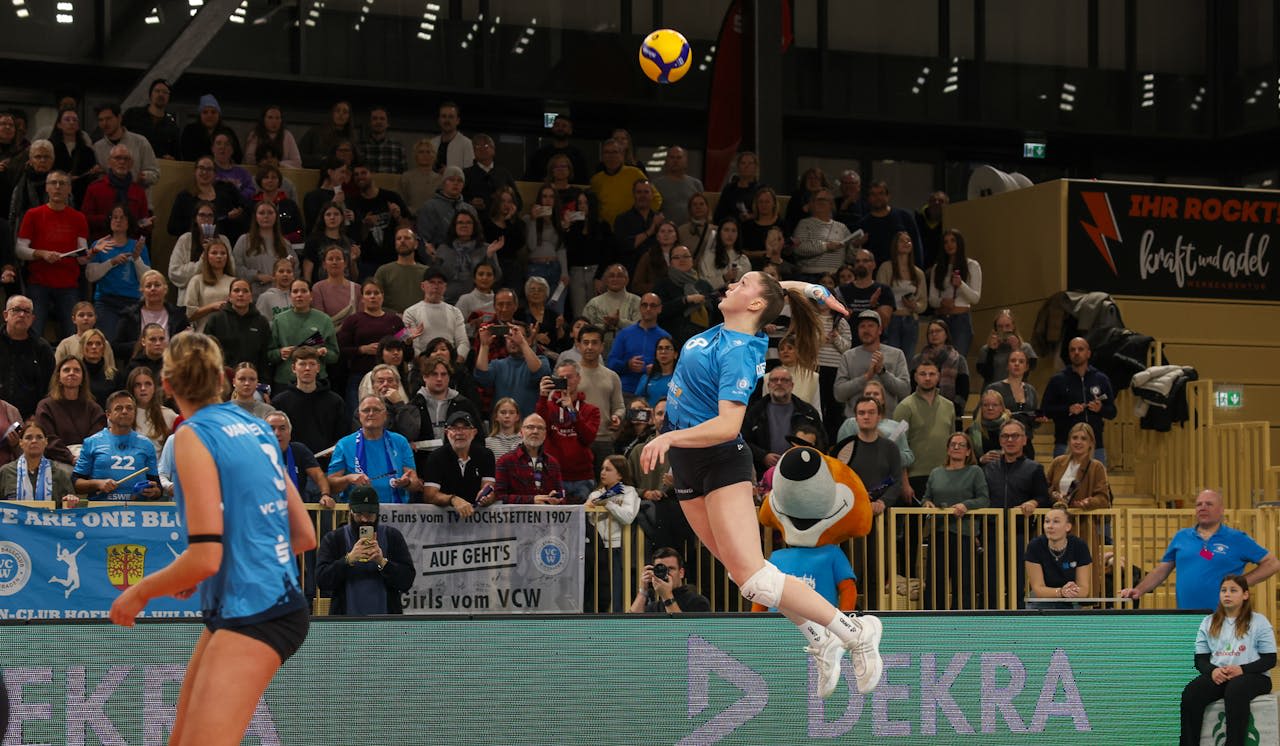 Aachen + Holzer Volleys beim VCW - Foto: Detlef Gottwald | www.detlef-gottwald.de