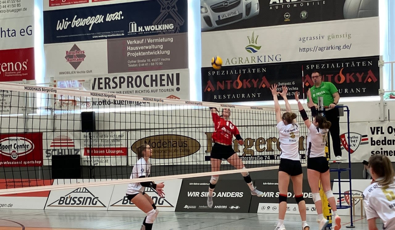 Oythe gewinnt das Spiel gegen VCO Berlin - Foto:  VfL Oythe