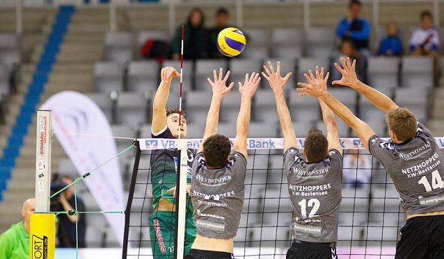 NETZHOPPERS stehen im Playoff-Viertelfinale Foto: Markus Bloss NETZHOPPERS stehen im Playoff-Viertelfinale - Foto: Markus Bloss