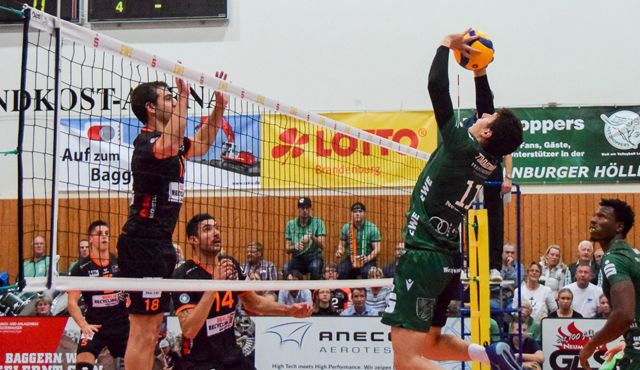 Netzhoppers unterliegen im 1. Heimspiel - Foto: Dagmar Jaschen 