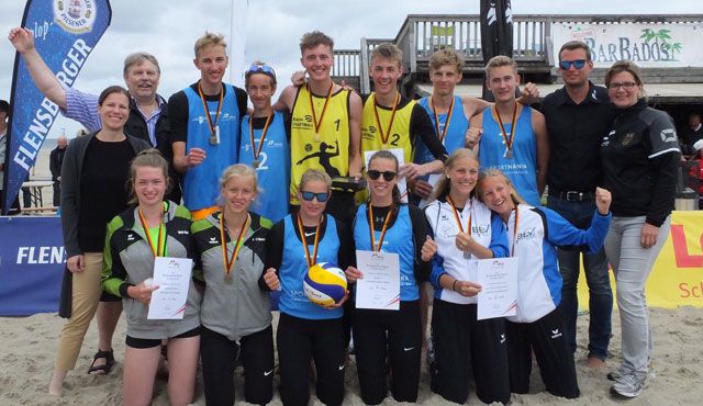 Bayernauswahl Beach stellt historische Bestmarke auf - Foto: BVV