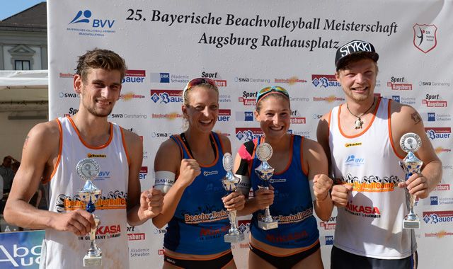 Karnbaum/Niemczyk sichern sich zweiten Titel der Karriere - Foto: cepix.de