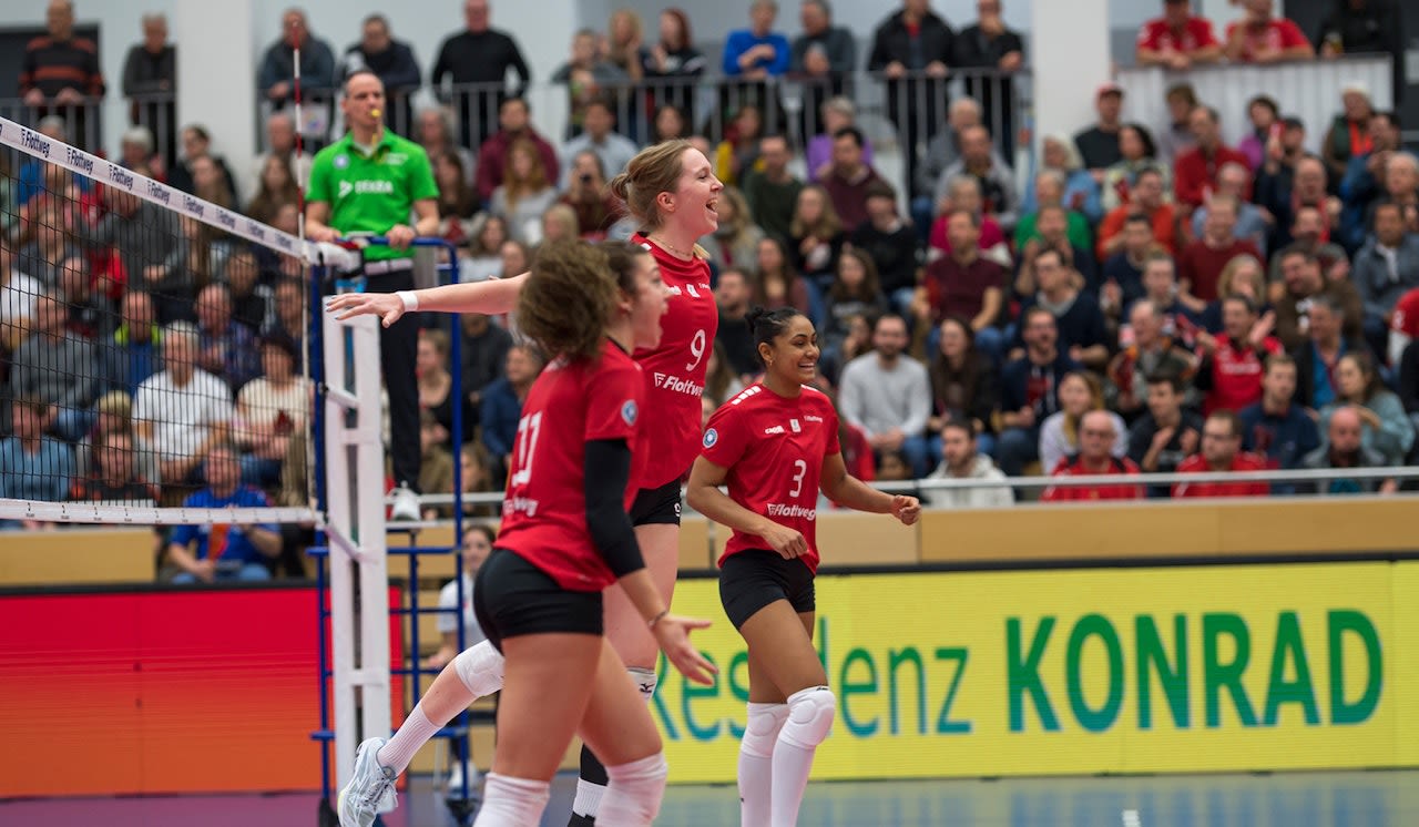 Na?chstes wichtiges Auswa?rtsspiel - Foto:  Rote Raben Vilsbiburg