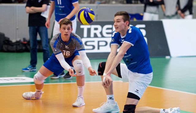 YoungStars empfangen Blue Volleys Gotha Foto: Günter Kram YoungStars empfangen Blue Volleys Gotha - Foto: Günter Kram