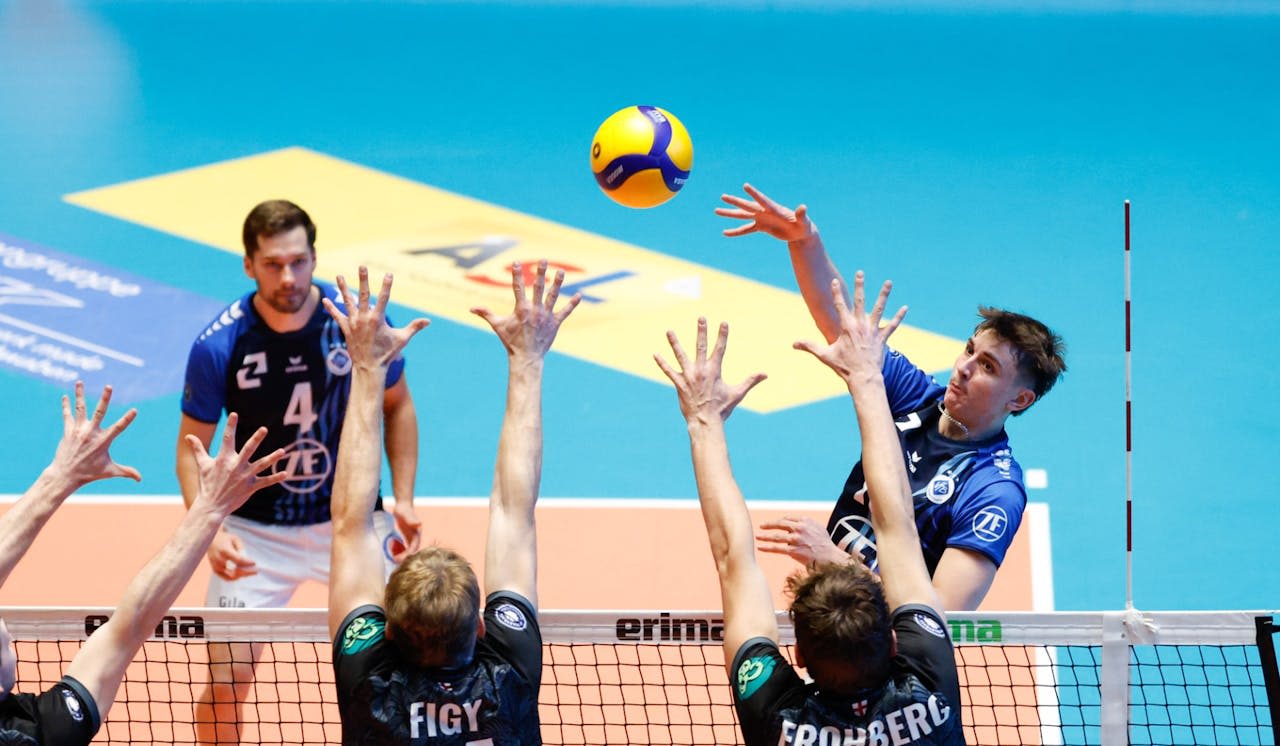 Friedrichshafen bezwingt Freiburg mit 3:0 - Foto:  Alexander Hoth