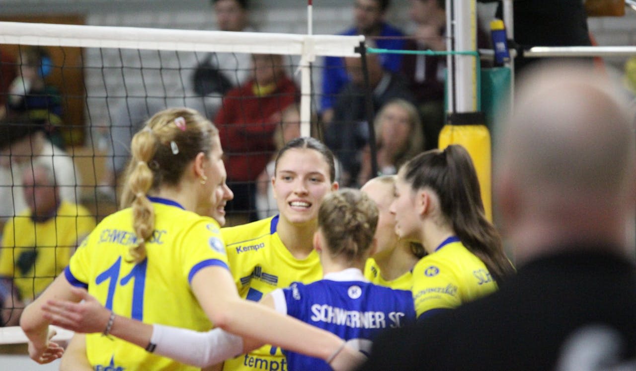 Schweriner Mädels doppelt gefordert! - Foto:  H.Ströh