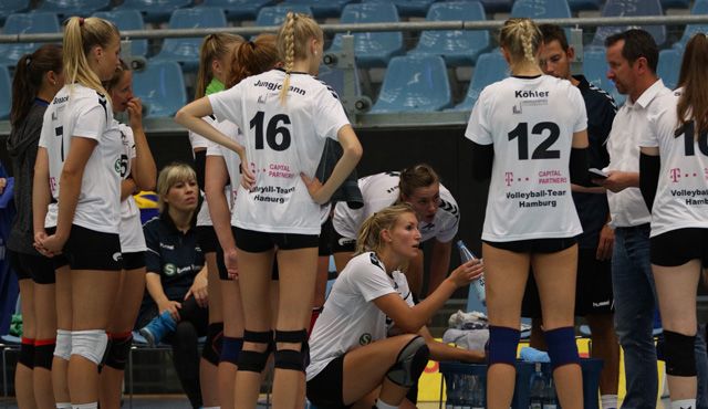 Volleyball-Team Hamburg wacht bei Generalprobe erst spät auf Foto: VTH/Lehmann Volleyball-Team Hamburg wacht bei Generalprobe erst spät auf - Foto: VTH/Lehmann