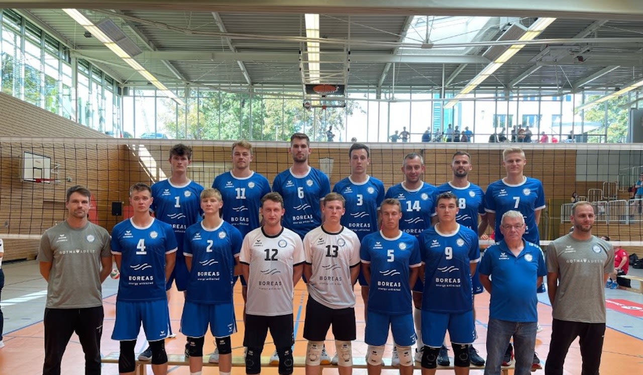 Heimspielauftakt gegen Dresden Foto: VC Gotha, privat Heimspielauftakt gegen Dresden - Foto: VC Gotha, privat
