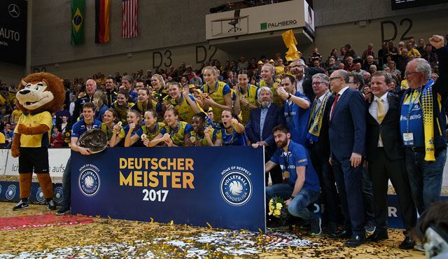 Schwerin beendet Titel-Durststrecke Foto: SSC / Michael Dittmer Schwerin beendet Titel-Durststrecke - Foto: SSC / Michael Dittmer