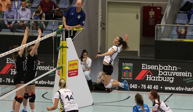 Volleyball-Team Hamburg vor letztem Saisonspiel Foto: VTH/Lehmann Volleyball-Team Hamburg vor letztem Saisonspiel - Foto: VTH/Lehmann