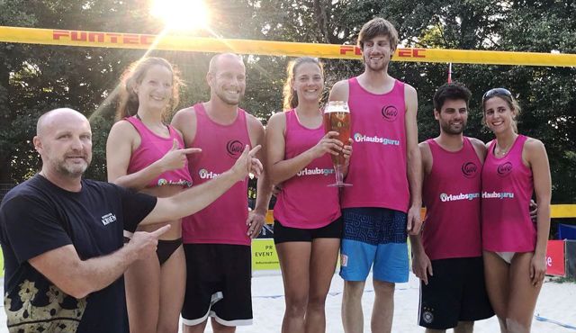 Jenny Begall und Jan Westerheider verteidigen Beach-Titel Foto: p:e:w Jenny Begall und Jan Westerheider verteidigen Beach-Titel - Foto: p:e:w