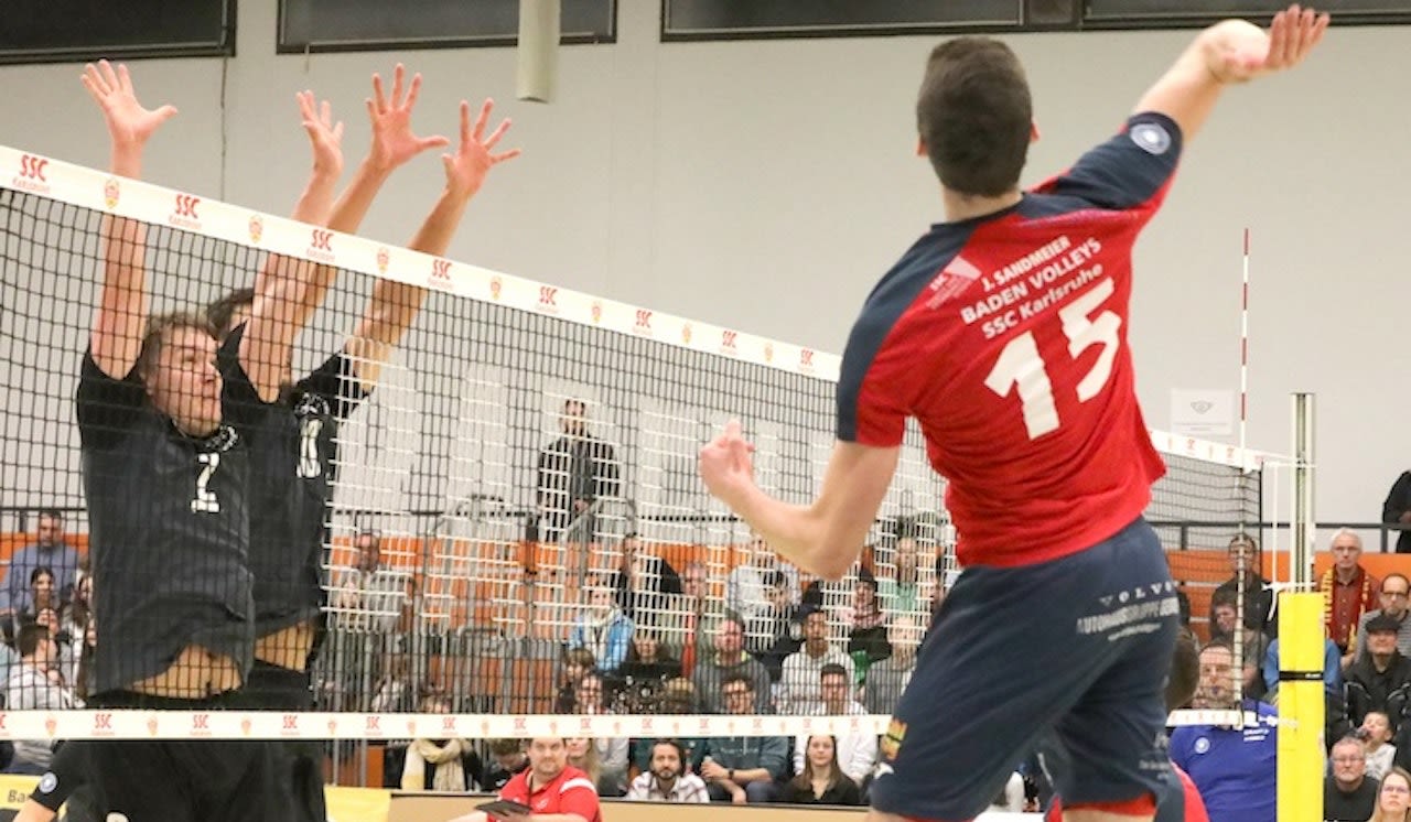 BADEN VOLLEYS wollen weiter Punkte sammeln Foto: Michael Chaussette BADEN VOLLEYS wollen weiter Punkte sammeln - Foto: Michael Chaussette