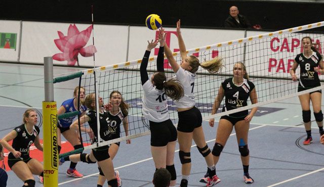 Volleyball-Team Hamburg verliert im Tie-Break gegen Dingden Foto: VTH/Lehmann Volleyball-Team Hamburg verliert im Tie-Break gegen Dingden - Foto: VTH/Lehmann