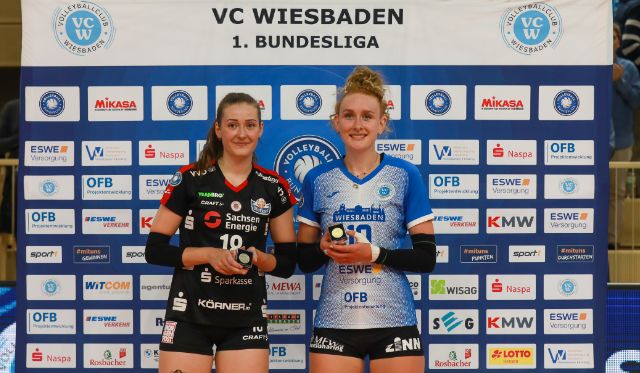 VCW gelingt vor 684 Zuschauern die Sensation - 3:0 Sieg gegen den Dresdner SC Foto: Detlef Gottwald VCW gelingt vor 684 Zuschauern die Sensation - 3:0 Sieg gegen den Dresdner SC - Foto: Detlef Gottwald