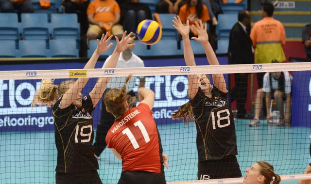 Deutliche Leistungssteigerung gegen Belgien Foto: FiVB Deutliche Leistungssteigerung gegen Belgien - Foto: FiVB