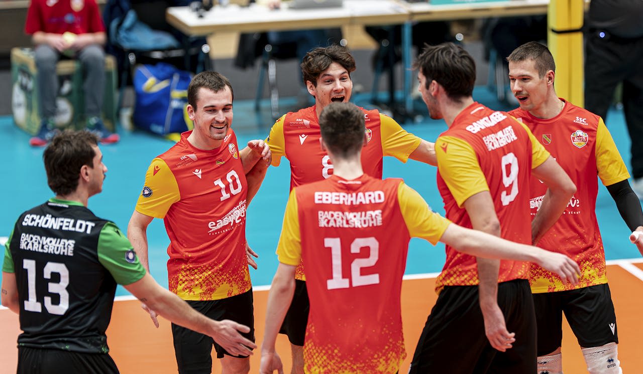 BADENVOLLEYS 2 starten ins neue Jahr - Foto:  Jasmina Frauendorf