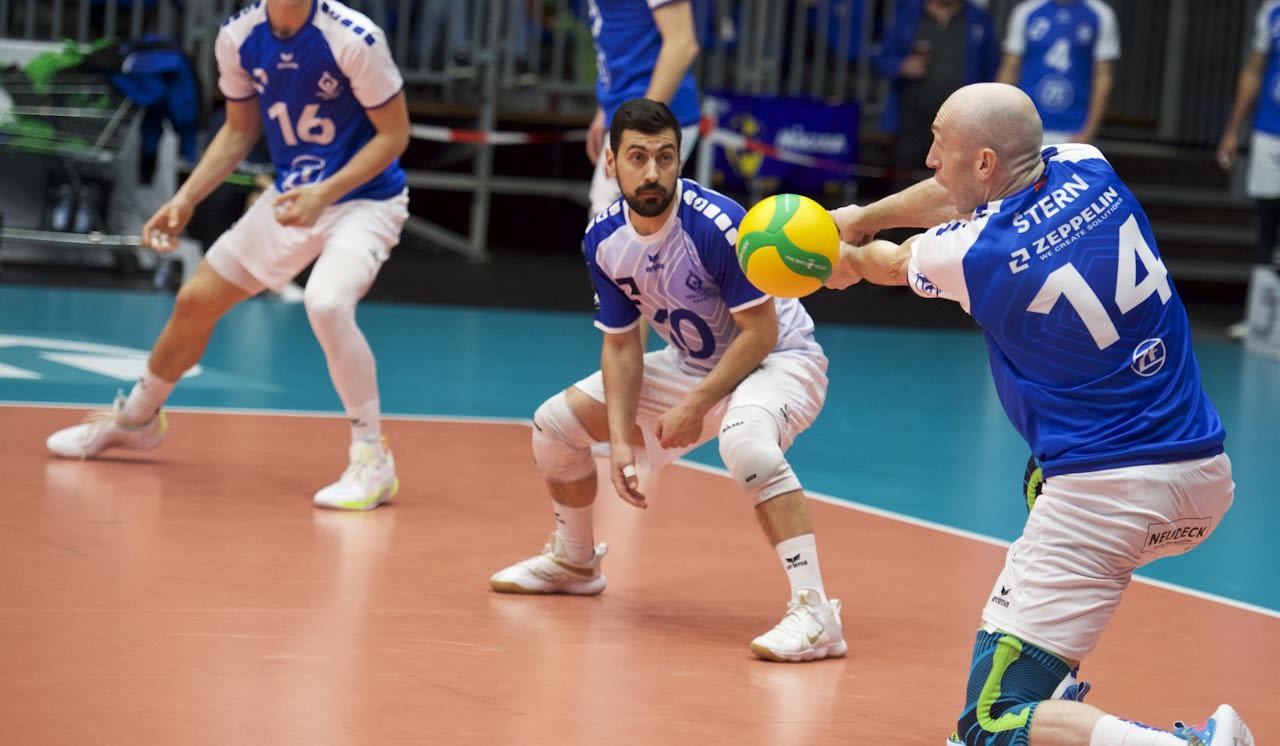 Chance aufs Viertelfinale nutzen - VfB Friedrichshafen tritt in der Königsklasse bei Tours VB an - Foto: Günter Kram