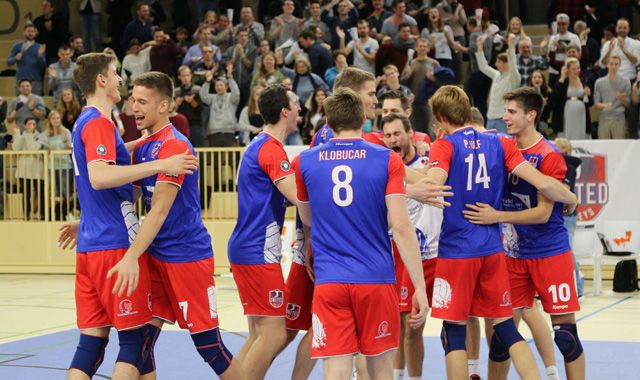 United Volleys schaffen Sensation gegen Friedrichshafen Foto: United Volleys United Volleys schaffen Sensation gegen Friedrichshafen - Foto: United Volleys
