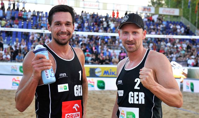 Erdmann/Matysik im Halbfinale Foto: FiVB Erdmann/Matysik im Halbfinale - Foto: FiVB