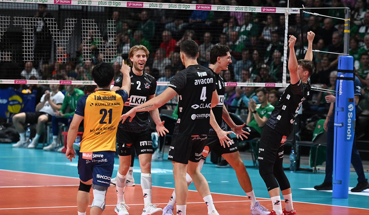 LüneHünen legen am Dienstag in Ludwigsburg los - Foto: Mateusz Lewandowski/AZS Olsztyn 