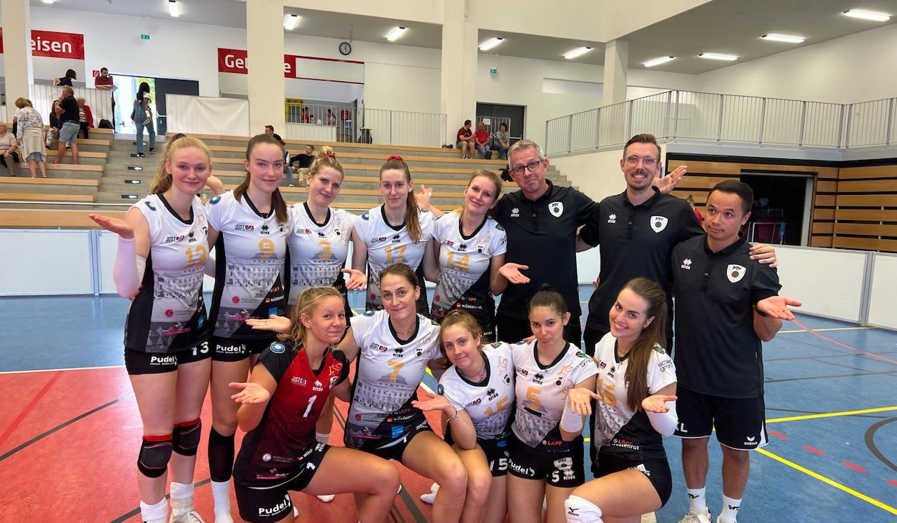 Ein Lehrspiel in Vilsbiburg Foto: Barock Volleys MTV Ludwigsburg Ein Lehrspiel in Vilsbiburg - Foto: Barock Volleys MTV Ludwigsburg