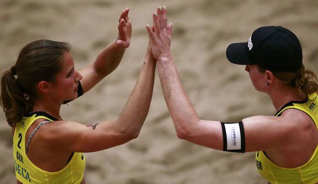 DVV-Teams in Baden & Nantong Foto: FiVB DVV-Teams in Baden & Nantong - Foto: FiVB