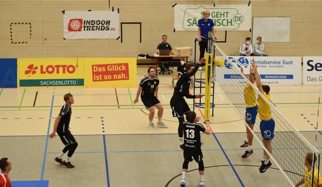 Dresden mit vier Spielen in neun Tagen Foto: VC Dresden/André Rösler Dresden mit vier Spielen in neun Tagen - Foto: VC Dresden/André Rösler
