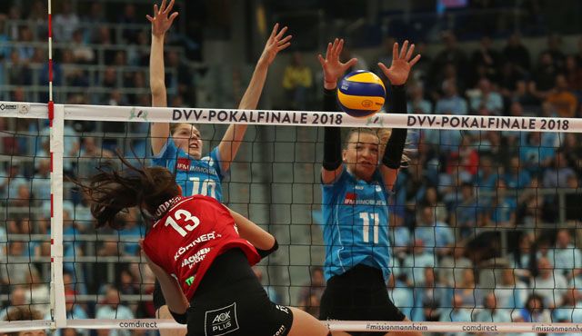 Wiesbaden ist Vize-Pokalsieger: VCW verliert Endspiel gegen Dresden Foto: Detlef Gottwald Wiesbaden ist Vize-Pokalsieger: VCW verliert Endspiel gegen Dresden - Foto: Detlef Gottwald