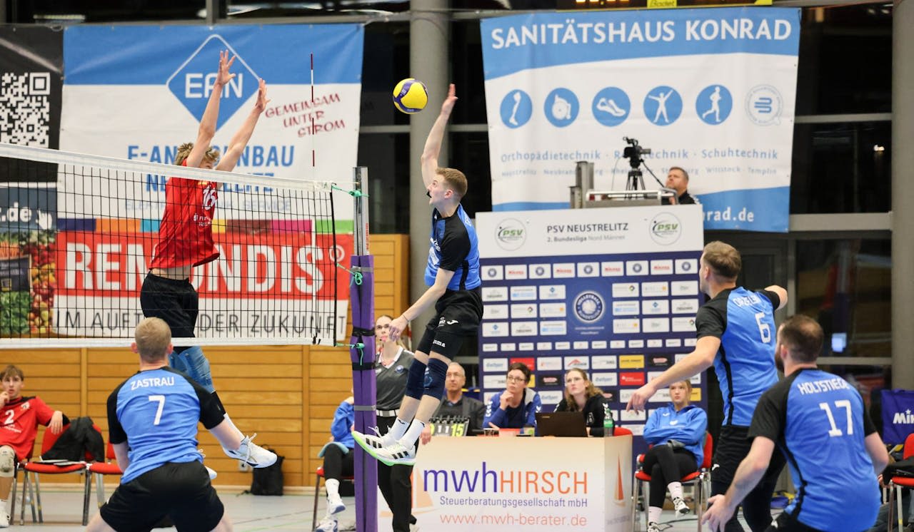 PSV verliert 5-Satz-Krimi gegenEssen Foto: Wencke Hinterschuster PSV verliert 5-Satz-Krimi gegenEssen - Foto: Wencke Hinterschuster