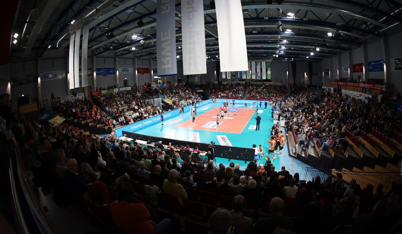 Düren: Revanche in der Rückrunde? Foto: powervolleys Düren: Revanche in der Rückrunde? - Foto: powervolleys