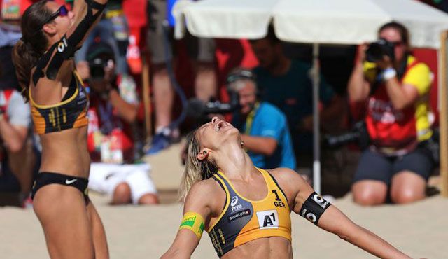 Laura & Kira sind Hamburgs Mannschaft des Jahres Foto: FiVB Laura & Kira sind Hamburgs Mannschaft des Jahres - Foto: FiVB