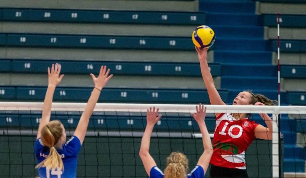 Amelie Strothoff bei den Deichstadtvolleys Foto: VCO Münster Amelie Strothoff bei den Deichstadtvolleys - Foto: VCO Münster