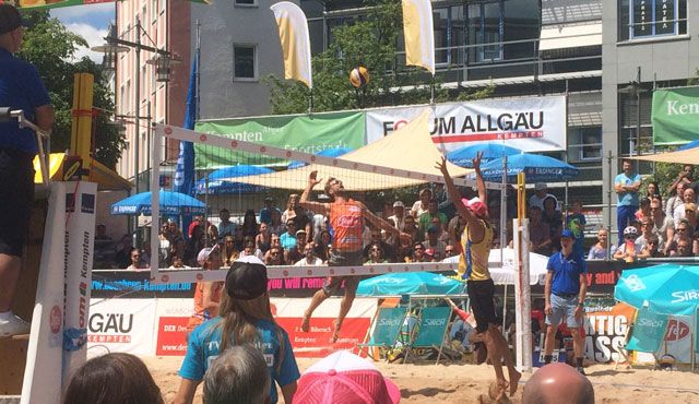 Kempten schüttet Copacabana des Allgäus auf - Foto: Feedback