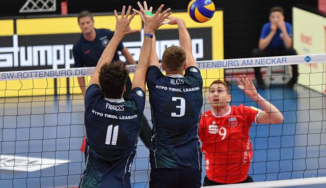 Achtelfinale bei den AlpenVolleys Foto: Ralph Kunze Achtelfinale bei den AlpenVolleys - Foto: Ralph Kunze