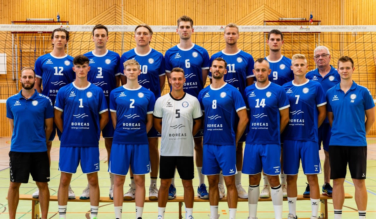 Blue Volleys vor neuer Saison - Foto:  Christian Heilwagen