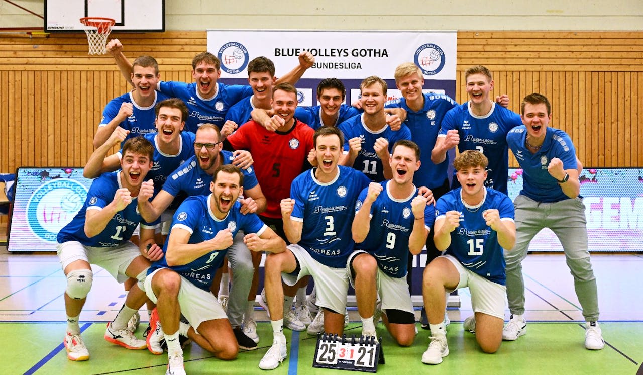 Ein echtes Spitzenspiel - Foto:  VC Gotha, privat