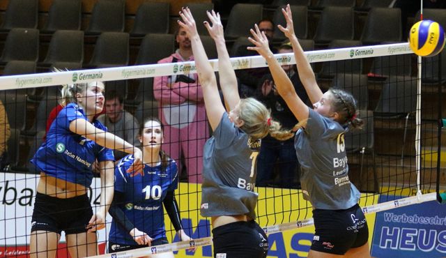 Volleyball-Team Hamburg hat Bayer Leverkusen zu Gast Foto: VTH/Lehmann Volleyball-Team Hamburg hat Bayer Leverkusen zu Gast - Foto: VTH/Lehmann