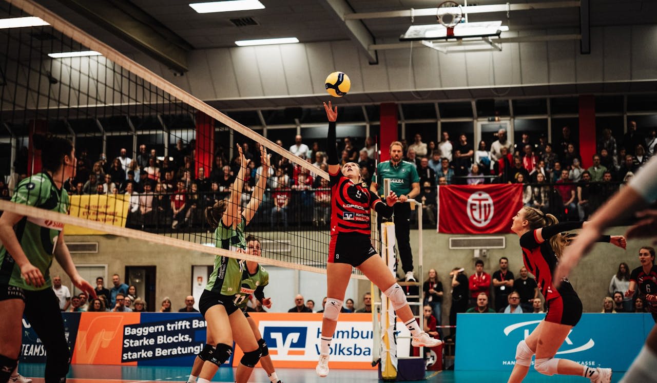 ETV auswärts gegen Ladies in Black Aachen - Foto:  Justus Stegemann