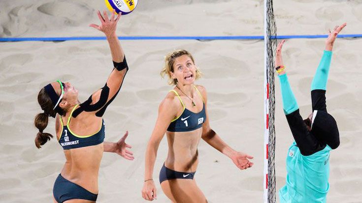 Ludwig/Walkenhorst ganz souverän Foto: FiVB Ludwig/Walkenhorst ganz souverän - Foto: FiVB