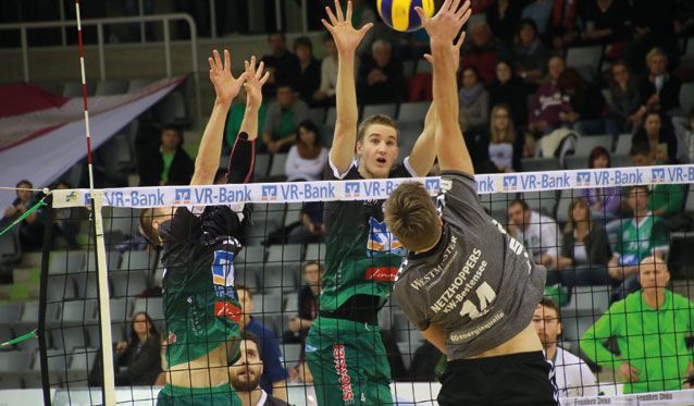 VSG nutzt gegen Netzhoppers Königswusterhausen-Bestensee ihre Chancen nicht! Foto: Marcel Schmitt VSG nutzt gegen Netzhoppers Königswusterhausen-Bestensee ihre Chancen nicht! - Foto: Marcel Schmitt