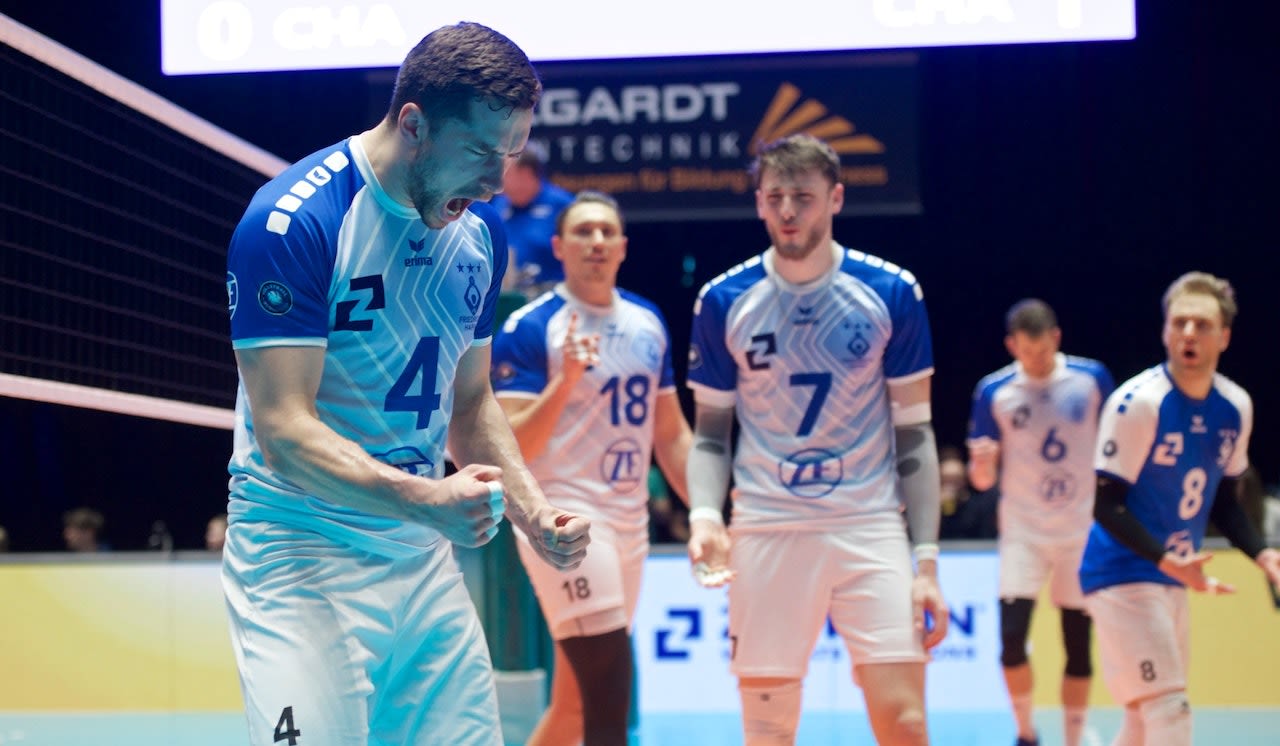 Matchball in eigener Halle - Foto:  Günter Kram