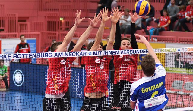Das erste Abstiegs-Duell geht an Rottenburg Foto: Andreas Wittko Das erste Abstiegs-Duell geht an Rottenburg - Foto: Andreas Wittko