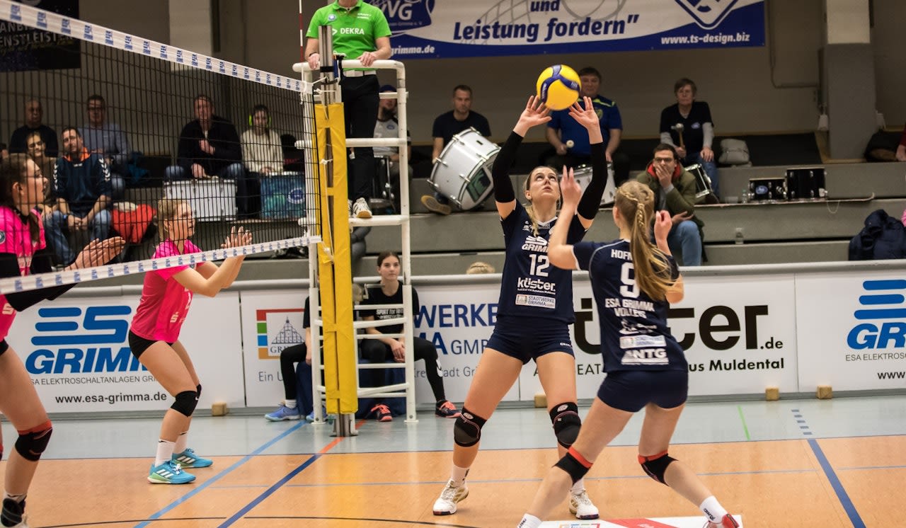 ESA Grimma Volleys punkten souverän Foto: memofotografie ESA Grimma Volleys punkten souverän - Foto: memofotografie